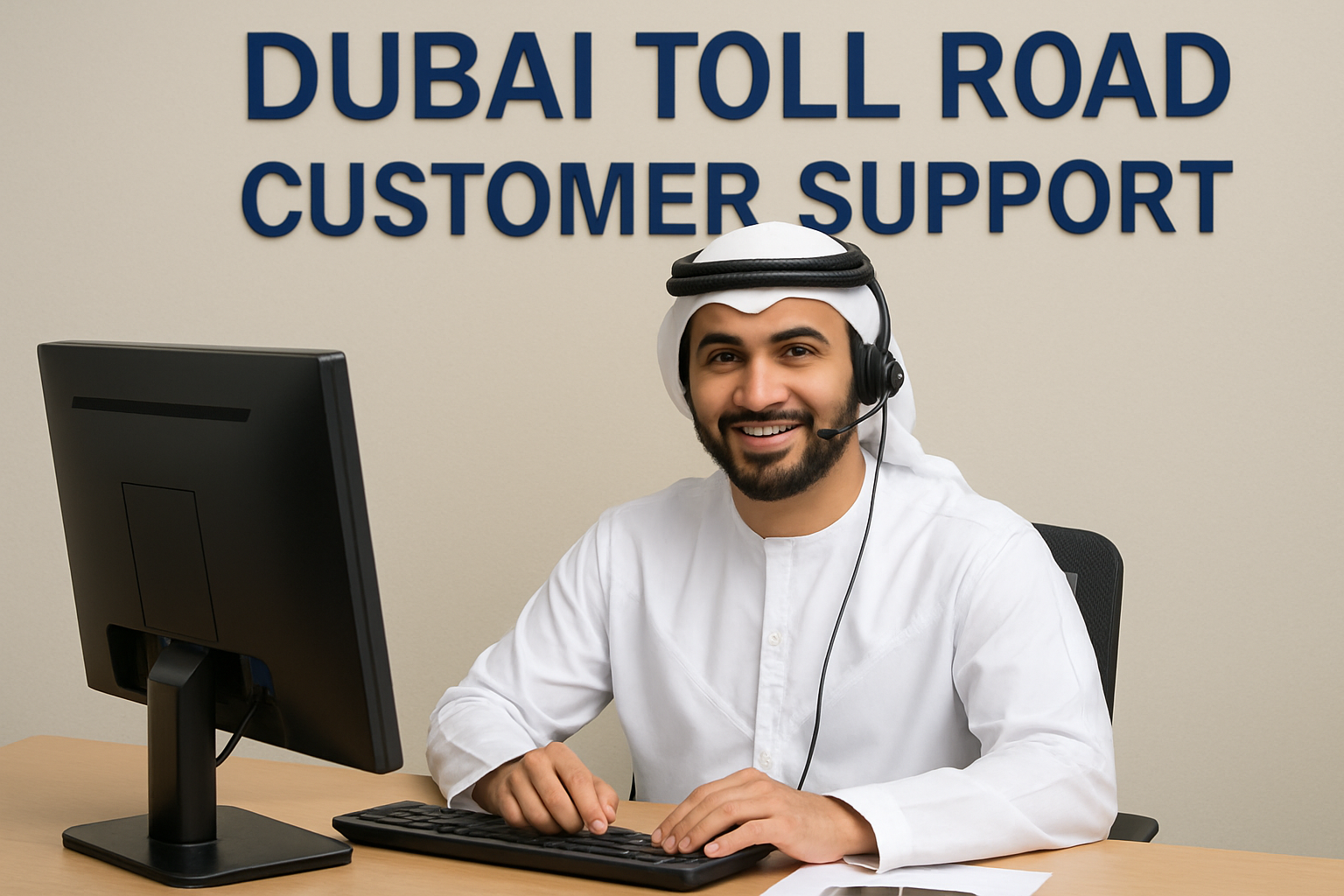 Dubai toll road customer support